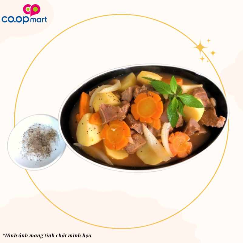 Bao tử nấu lagu + bánh mì