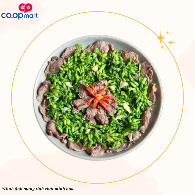 Bò né bông thiên lý