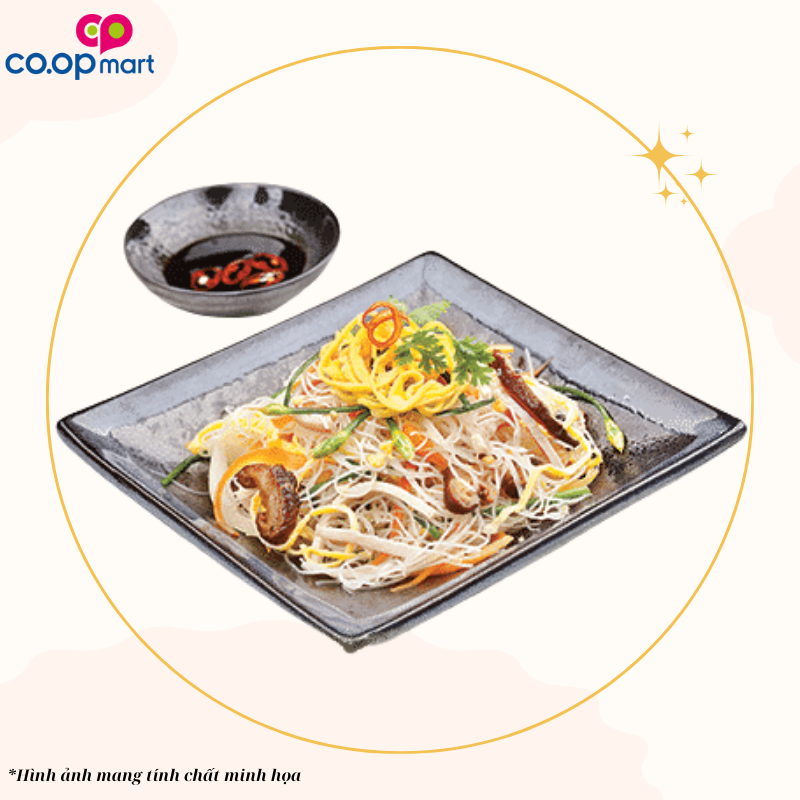 Bún gạo xào thập cẩm