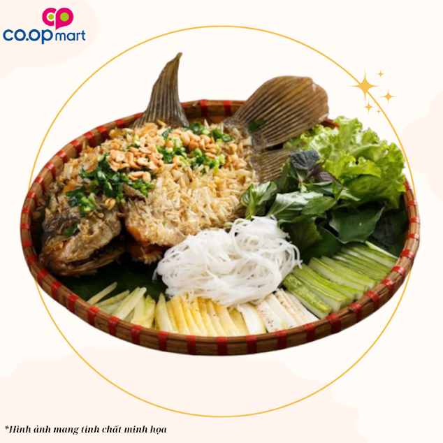 Cá bóng tượng chiên xù + nước mắm xoài (Theo thời giá)