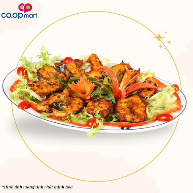 Cá tầm nướng muối ớt (Theo thời giá)