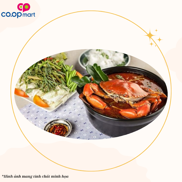 Lẩu cua biển (Theo thời giá)