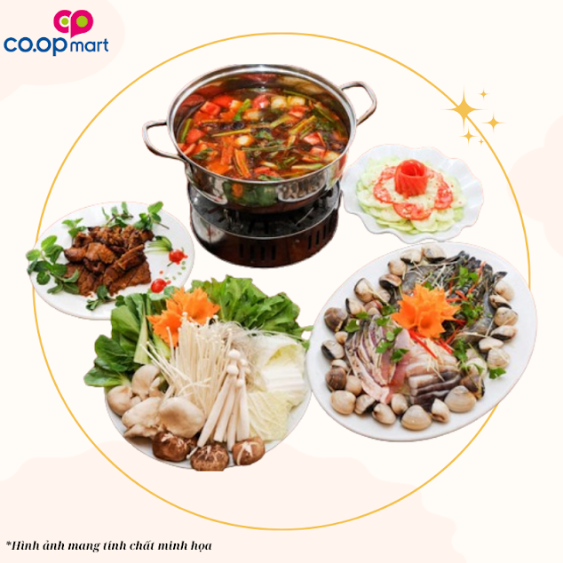 Lẩu cá bóp măng chua + bún