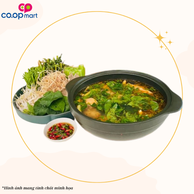 Lẩu gà nấu lá giang