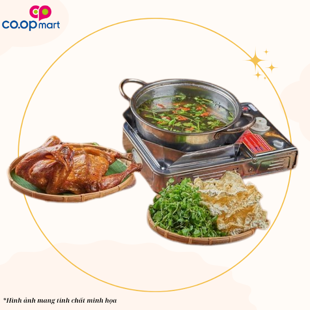 Lẩu gà tiềm ớt hiểm