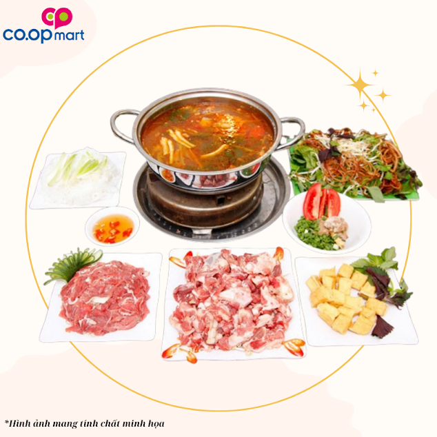 Lẩu sụn heo thập cẩm