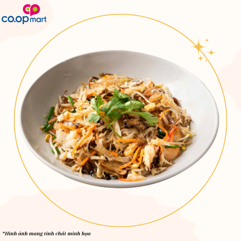 Miến phú hương xào cua