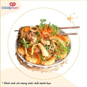 Miến hàn quốc xào hải sản ( theo thời giá)