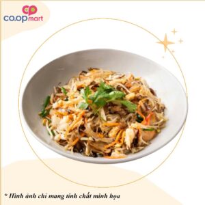 Miến phú hương xào cua