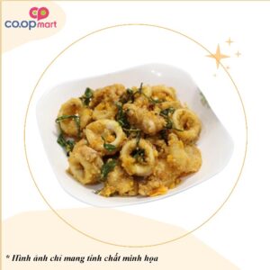 Mực chiên hoàng kim ( trứng muối)