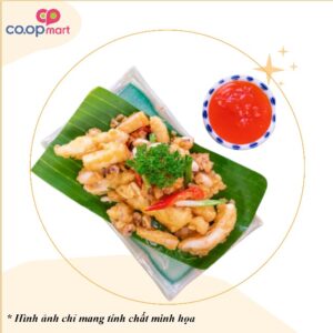 Mực chiên bơ tỏi