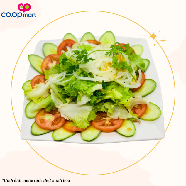 Salad trộn dầu giấm