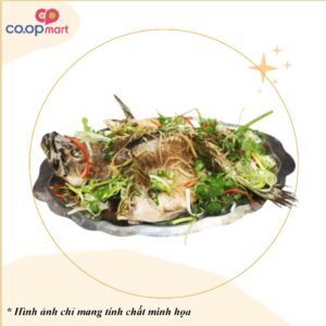 Cá bóng mú hấp hongkong ( theo thời giá)