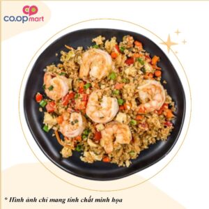 Cơm chiên tôm chay tỏi