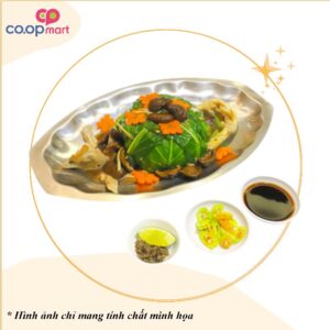 Gà ủ muối cải bẹ xanh