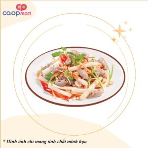 Gỏi ngó sen bao tử + bánh phồng tôm