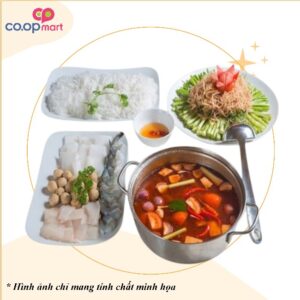 Lẩu thái + bún (Theo thời giá)