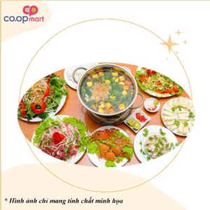 Lẩu cua đồng + bún