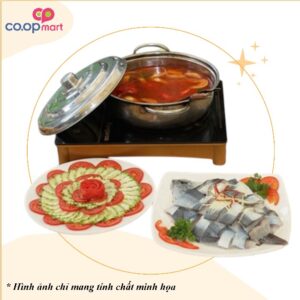 Lẩu nấm cá chình + mì trứng (Theo thời giá)