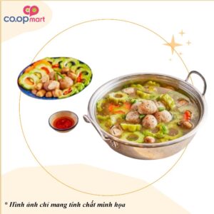 Lẩu khổ qua cá thác lác