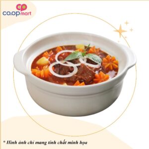 Bắp bò sốt rượu vang