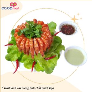 Tôm hấp nước dừa (Theo thời giá)