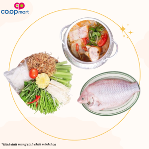 Lẩu cá điêu hồng nấu mẻ (4 người)