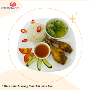 CVP4 - Cơm Đùi gà chiên nước mắm