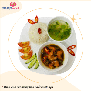 CVP8 - Cơm Tôm rim thịt