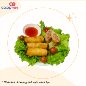 CVP37 - Chả giò chiên (4 cuốn/vỉ)